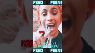 Cardi B VS Nicki Minaj Argue Over Lyrics [upl. by Anirhtak]