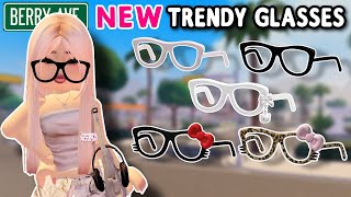 HOW TO GET TRENDY GLASSES IN BERRY AVENUE 🔥😍 [upl. by Eeleimaj]