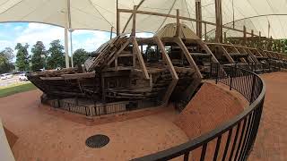 BROWN WATER NAVY quotCIVIL WAR IRONCLAD CAIRO at Vicksburg National Military Park [upl. by Manolo]