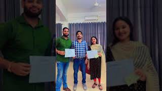 Parthenium hysterophorus Poster Competition winner🏆 Mr Shivam Singh amp Smriti Kumari viralvideo [upl. by Ettore]