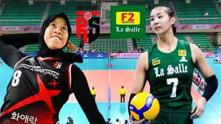 HIGHLIGHT  JUNG KWANG JANG RED SPARKS KOREA VS F2 LOGISTICS LA SALLE FILIPINA 3  1 [upl. by Spratt607]