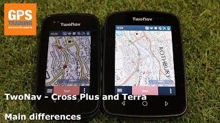 TwoNav Cross Plus and TwoNav Terra  main differences [upl. by Denise]