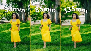 50mm vs 85mm Which Focal Length Is Better For Portrait Photography  MPB [upl. by Kimberley]