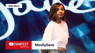 MostlySane  YouTube FanFest Showcase New Delhi 2018 [upl. by Yessac476]