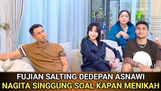 Fuji Salting Didepan Asnawi Nagita Salavina Singgung Soal Kapan Menikah Begini Jawaban Fuji [upl. by Salim]