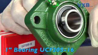 FYH Bearing UCF201 12mm Square Flanged Mounted Bearings by VXB [upl. by Koerlin]