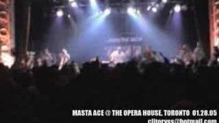 MASTA ACE  BLOCK EPISODE LIVE [upl. by Fiertz]