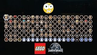 LEGO Jurassic World  Códigos Cheats para desbloquear personagens [upl. by Ellatsyrc571]