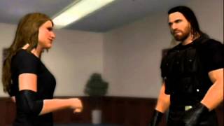 Seth Rollins Kisses Stephanie McMahon in locker room [upl. by Bennett729]