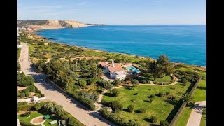 Algarve ocean front estate for sale within walking distance to beach and town near Lagos Portugal [upl. by Buckie]