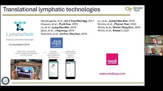 Lymphatic Pumping Lymphedema and New Biotechnologies by Pr Brandon Dixon Interviewed by B Chikly [upl. by Eiramlehcar]