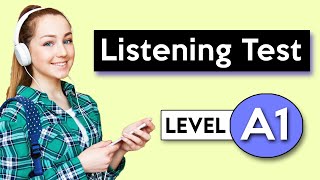 A1 Listening Test  English Listening Test [upl. by Hudnut]