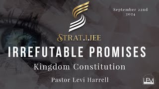 Irrefutable Promises  Pastor Levi Harrell [upl. by Yruy]