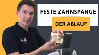 Feste Zahnspange einsetzen  Der Ablauf einer kieferorthopädischen Behandlung  Dr Sorg Welzheim [upl. by Ardaid]