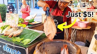 7 Yummy Thai Street Foods at Ao Nang Night Market in Krabi Thailand [upl. by Rosamund696]