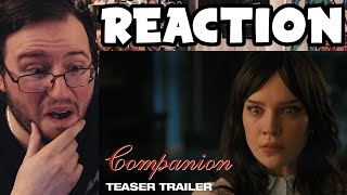 Gors quotCOMPANION Teaser Trailerquot REACTION [upl. by Eeslehc]