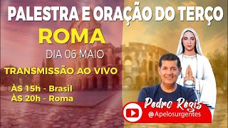 ENCONTRO DE ORAÇÃO COM PEDRO REGIS EM ROMA AO VIVO [upl. by Yeltrab447]