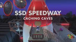 Astros Playroom SSD Speedway Caching Caves All Puzzle PiecesArtifacts [upl. by Nezam]