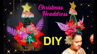 How to make DIY simple Christmas Headdress [upl. by Secor256]