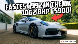 UKS FASTEST 1062BHP ES900 992 TURBO S porsche esmotoruk 992turbos [upl. by Cornwall442]