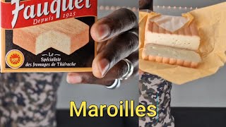 I Tried French Cheese  Maroilles [upl. by Ecnaralc]