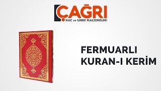 Cep Boy Fermuarlı Kuranı Kerim  Çağrı Hac ve Umre Malzemeleri [upl. by Veradi]