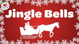 Jingle Bells with Lyrics 🔔 Merry Christmas Song [upl. by Ynittirb]