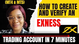 How to create and verify an exness account  Beginners Tutoriall   demo and rea  mt4 and Mt5 [upl. by Nemajneb]