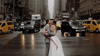 Hayley amp James  New York City Elopement Wedding Video [upl. by Otreblif]