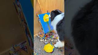 This Dog Can Paint 😱 [upl. by Enelie]