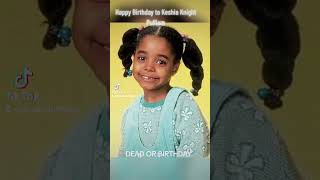 Keshia Knight Pulliam  Happy 45th Birthday Rudy Huxtable on The Cosby Show keishaKnightPulliam [upl. by Maiah]