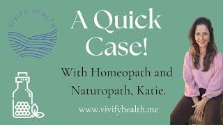 A quick case about Homeopathy and cellulitis [upl. by Reneta]