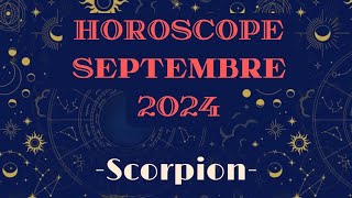 Horoscope Scorpion Septembre 2024 par décan [upl. by Cyndy]