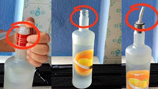 How To Remove The Bottles Stopper  Nozzle  For Using Pourer  Refill drinks  Best And Easy Way [upl. by Harbot]