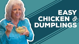 Love amp Best Dishes Easy Chicken amp Dumplings Recipe [upl. by Ursulina736]