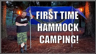 First Time Hammock Camping [upl. by Maghutte]