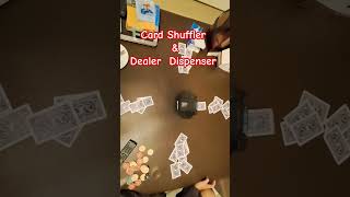 Card Shuffler and Dealer Dispenser cards shuffle games gameplay gameshorts shortsviral [upl. by Notnroht]