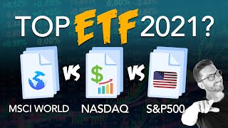 Dieser ETF schlägt den MSCI World 💰🚀🔥 MSCI World vs NASDAQ vs SP500 – Bester ETF 2021 Vergleich [upl. by Rosalee404]