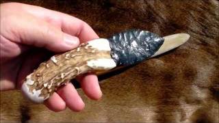 BONE vs FLINT  Ultimate Knife Cutting Test [upl. by Earaj]