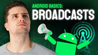 Broadcasts amp Broadcast Receivers  Android Basics 2023 [upl. by Yendis]