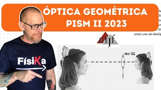 UFJF ÓPTICA GEOMÉTRICA ESPELHO CÔNCAVO – EXERCÍCIO RESOLVIDO Q 1 DISCURSIVA PISM 2 2023 [upl. by Cassil]