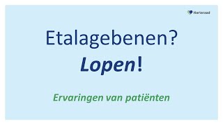 Leven met… hoe lopen helpt tegen etalagebenen [upl. by Nnylear439]