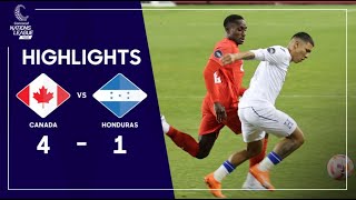 Concacaf Nations League 2023 Canada v Honduras  Highlights [upl. by Ocirnor881]