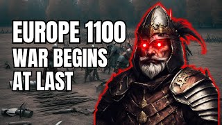 EUROPE 1100 Bannerlord Modded Gameplay Part 7  WAR BEGINS AT LAST [upl. by Daffy]