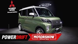 Mitsubishi Super Height KWagon  Tallest Kei Car  2019 Tokyo Motor Show  PowerDrift [upl. by Eatnuhs373]