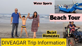 DIVEAGAR Beach  Best Beach Near PuneMumbai  Bujet stay in DIVEAGAR dollyparmar6462 [upl. by Fitting]