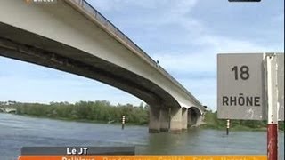 Fermeture du pont de Givors [upl. by Macilroy]