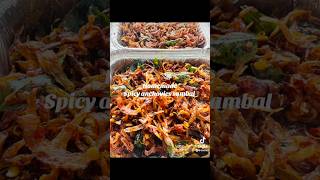 Spicy Anchovies sambal  காரமான நெத்தலி சம்பல் [upl. by Woodberry]