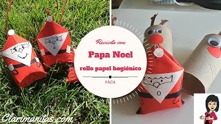 Papa Noel rollo papel higiénico [upl. by Allebasi]