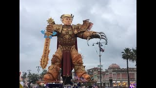 La sfilata dei Carri del Carnevale di Viareggio 2019 [upl. by Nordin760]